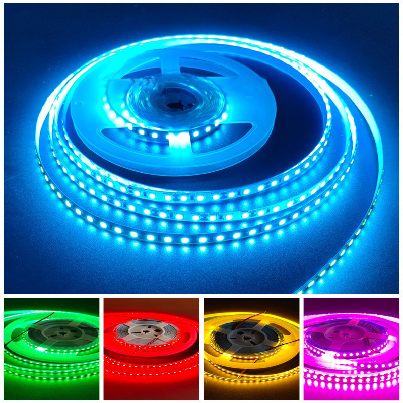 LED Mäkká svetelná páska, ľadovo modrá, 12V, 2835 LED, 120 LED, vnútorné osvetlenie