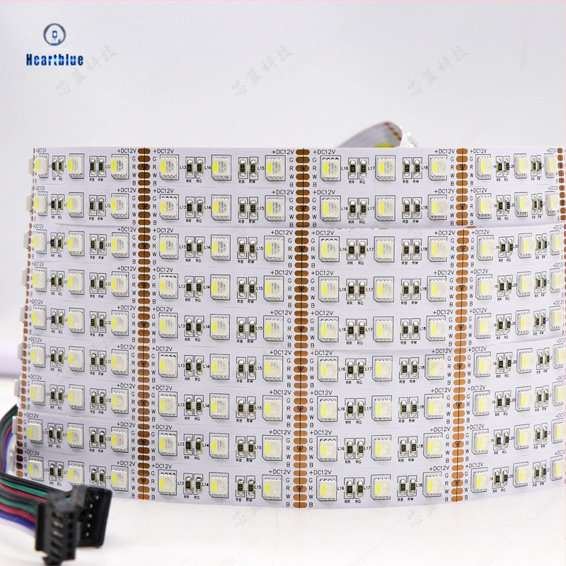 RGBW LED pás s 5050, štyri v jednom, nízke napätie 12V/24V, dĺžka 5 m