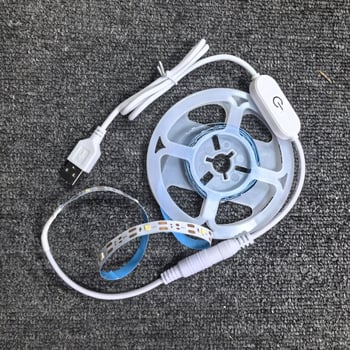 5V LED nízkonapäťová páska sada 5050 RGB pre atmosférické osvetlenie s Bluetooth diaľkovým ovládaním