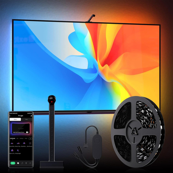 RGB LED pás pre televízor s Bluetoothom, synchronizácia s obrazovkou, atmosférické osvetlenie pre hudbu