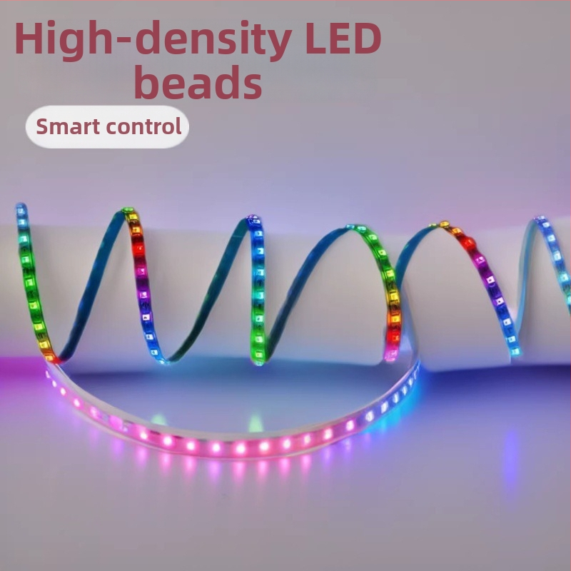 2,6 mm 0807 RGB LED pás s tenkou doskou, 5V, pre automobilovú atmosféru
