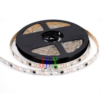 WS2811 20-segmentový 5050 RGB LED pásik, 60 LED, 12V stmievateľný