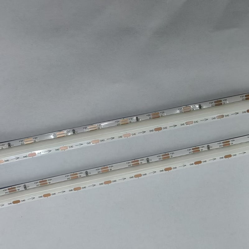 5V pružná COB farebná LED páska, 10 mm, RGB plné farby s efektom naháňajúceho svetla pre atmosféru