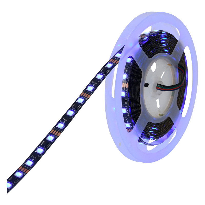 Nízkonapäťová LED páska 5V/12V, RGB 2812, vonkajšia 5050, farebná atmosférická lišta