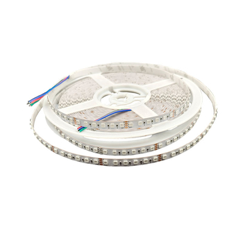 24V RGB LED pásik, 3535 LED, 120 LED spolu, šírka 8 mm, doska potiahnutá meďou, meďový držiak, SMD LED pásik na osvetlenie