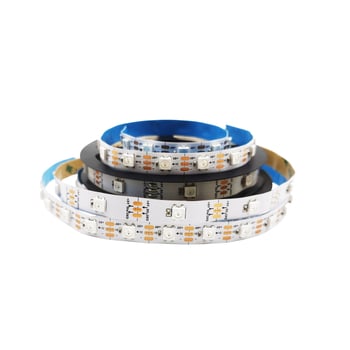 RGB vodotesný LED pás, dĺžka 1 m, 5050 LED, 12V, model 2811, vstavaný IC