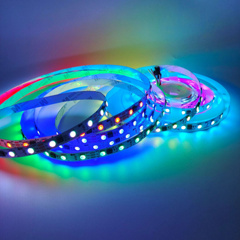 LED pás s nízkym napätím 12V RGBIC 5050, 60 LED, trojvodičový efekt toku farieb, pre herné bary a KTV atmosféru