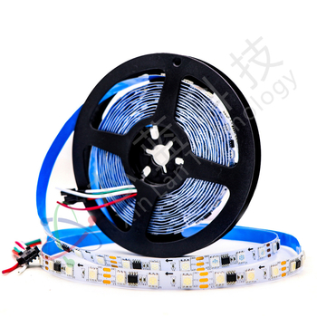 24V RGB LED pás s programovateľnými IC WS2811/1903/16703, 60/72/84 LED