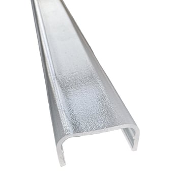 Matný kryt z PC pre LED lineárne osvetlenie, obdĺžnikový pás, plastová skrinka lampy, na mieru