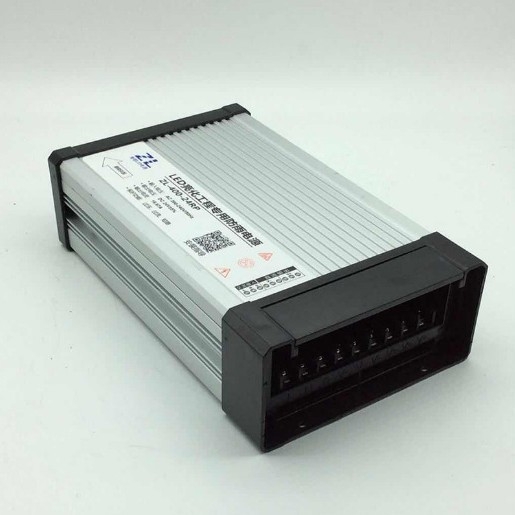 LED vonkajšie vodotesné prepínacie napájanie 220V na 12V pre svetelný reklamný nápis, transformátor 12V 400W