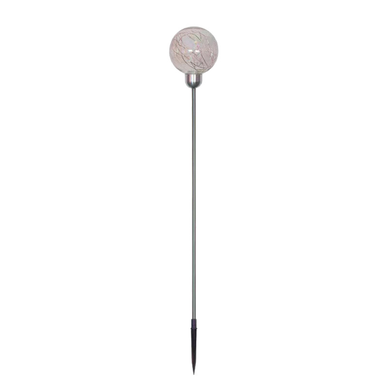 Solárna LED guľová lampa s meďou drôtom, vonkajšie použitie, IP65 vodeodolná
