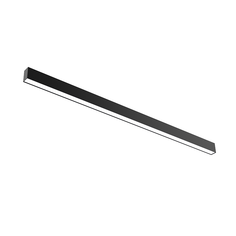 Nordický moderný minimalistický dizajnérsky lineárny stropný lampa pre kanceláriu, spálňu, obývačku, jedáleň, bar a chodbu