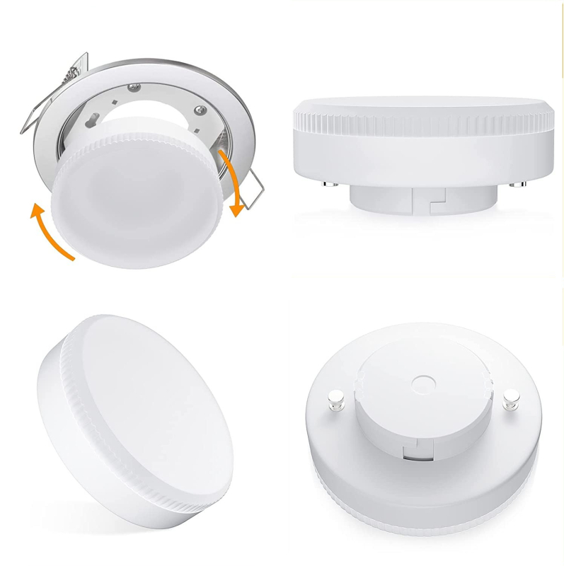 GX53 LED izvor svjetla, 7W/9W/12W, stropno svjetlo za kuhinju i ormarić, bez treperenja, IP55