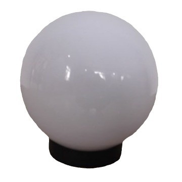 HY-2482 Kruhové plastové tienidlo s mliečne bielou farbou pre LED žiarovku