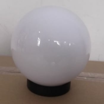 A150 kruhové tienidlo na LED žiarovku s krytom a základňou HY-2481