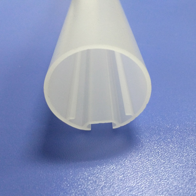 PMMA mliečne matný extrudovaný tienidlo pre LED, akrylový plastový kryt