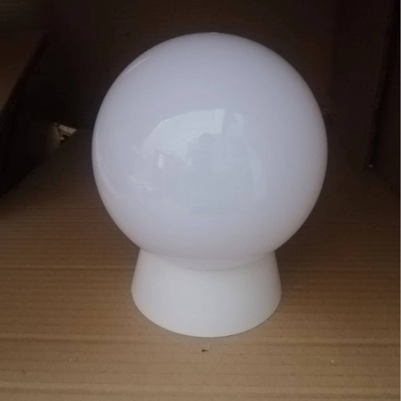 HY-2685 LED Kryt Žiarovky pre Krajinné Osvetlenie, Priemer 150 mm, Biela/Priehľadná Plastová