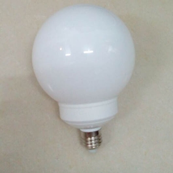 Sférický plastový abažúr, mliečne biele okrúhle puzdro pre LED osvetlenie, DIY kreatívny doplnok, model Y-853