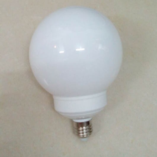 Sférický plastový abažúr, mliečne biele okrúhle puzdro pre LED osvetlenie, DIY kreatívny doplnok, model Y-853