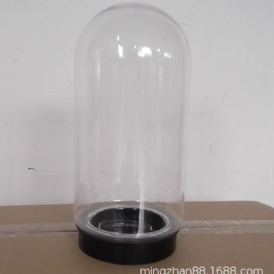 HY-2287 Cylindrický priehľadný plastový abazúr pre LED kukuričnú lampu