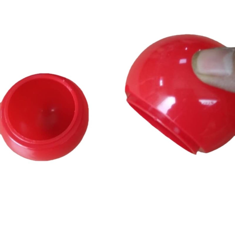 HY-3972: Plastové guľové tienidlo, priemer 80 mm, otvor 58 mm