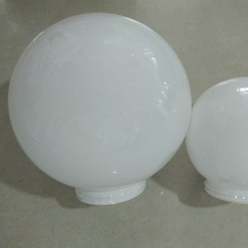 Sférické plastové tienidlo na lampu, mliečne biele matné, guľaté, s jedným otvorom, kryt pre stolnú lampu a stropné svietidlo – DIY príslušenstvo