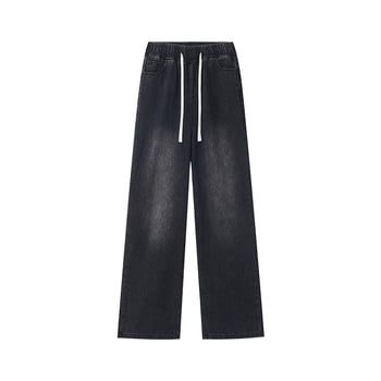 Pánske džínsy Ice Silk z Lyocell denimu, ľahké letné, voľný rovný strih, 2025 nový model