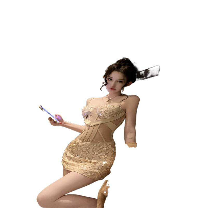 Luxusné šaty s flitrami vo Francúzskom štýle pre spoločenské dámy, sexy panelované bodycon šaty, elegantné večerné šaty