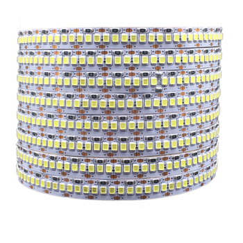 Νέα LED εξαιρετικά φωτεινή ευέλικτη λωρίδα LED 2835, 240 LED/m, μονή σειρά, 5 μ. ρολό, γυμνή πλακέτα, αδιάβροχη, 12/24 V