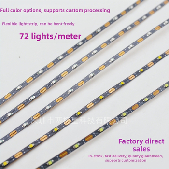 LED pásik 0805 pre architektonický model v piesku, flexibilný a úzky, 3V, kompatibilný s batériovým boxom, možno zrezať na ľubovoľnú dĺžku