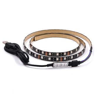 5050 RGB LED ταινία USB 5V για φωτισμό πίσω τηλεόρασης, 30 LED, γωνία δέσμης 120°, με ρύθμιση φωτεινότητας