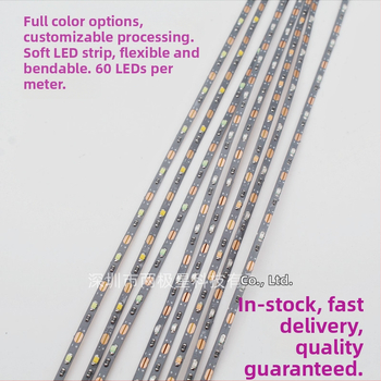 5V 0805 LED pás pre makety architektúry na pieskovisku, flexibilný úzky pás 2,5 mm, na strihanie a kompatibilný s batériovým boxom