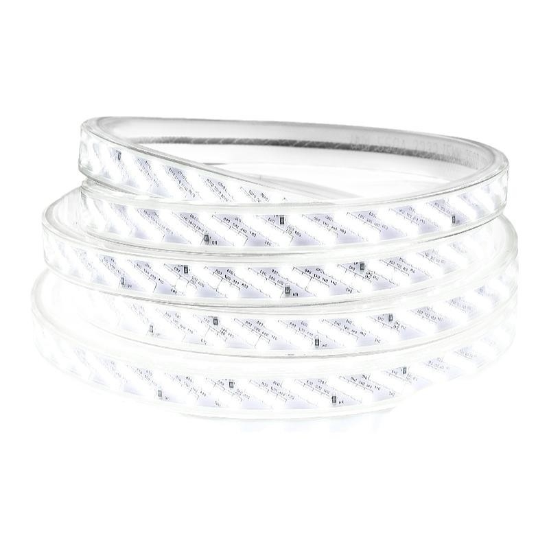Αδιάβροχη λωρίδα LED 220V, 320 LED 2835, αυτοκόλλητη, μονόχρωμη, υψηλής φωτεινότητας