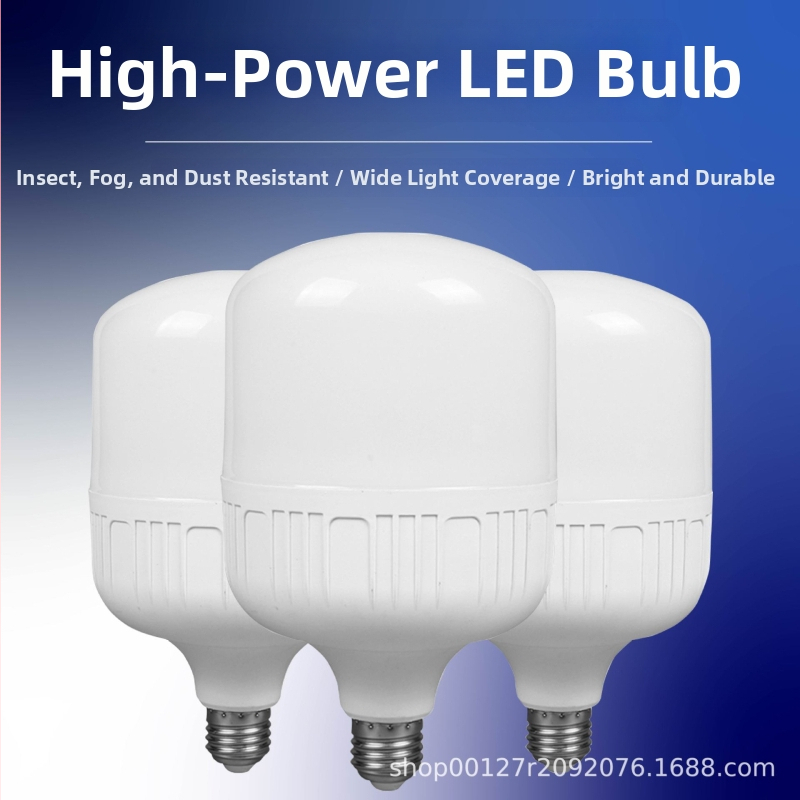 LED Guľová žiarovka E27 – Ultra jasná, vysoký výkon, lúč 120°, CRI 70–80, 220V