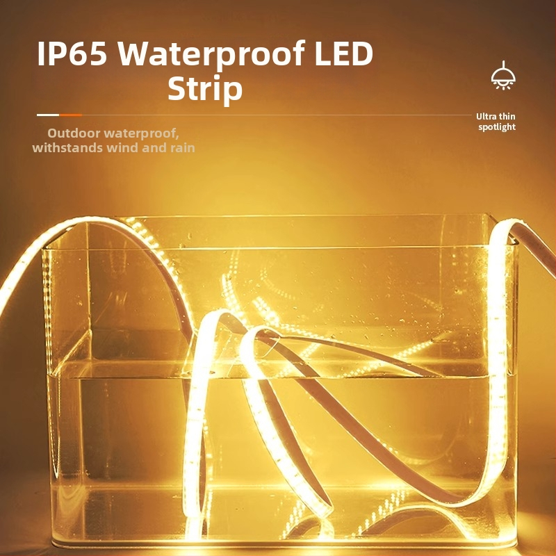 Λωρίδα LED 220V, υπερλαμπρή, αυτοκόλλητη για τον οροφή του σαλονιού, ατμοσφαιρικός φωτισμός ενυδρείου, αδιάβροχη για εξωτερική χρήση