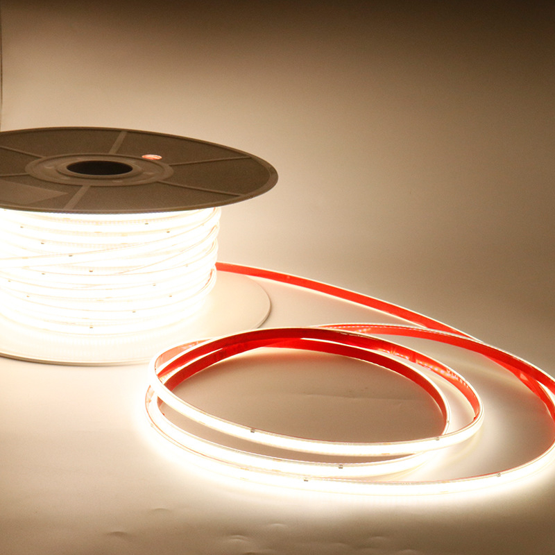 Cob LED νεον λωρίδα για επιγραφές, 220V υψηλής τάσης, χωρίς οδηγό, PVC κενή εξώθηση, εξωτερικός αδιάβροχος φωτισμός για διαφημιστικά γράμματα