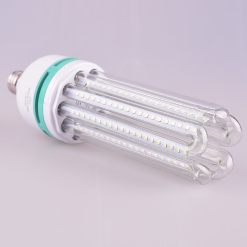 LED izzó E27-es csavaros aljzattal, Meleg fehér, 2835 chip, Energiatakarékos, Magas fényerő