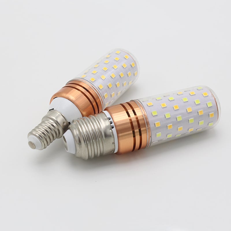 LED kukoricaizzó 12W, háromszínű fény, E14/E27 foglalat, 1600 lm, 360° fénysugár