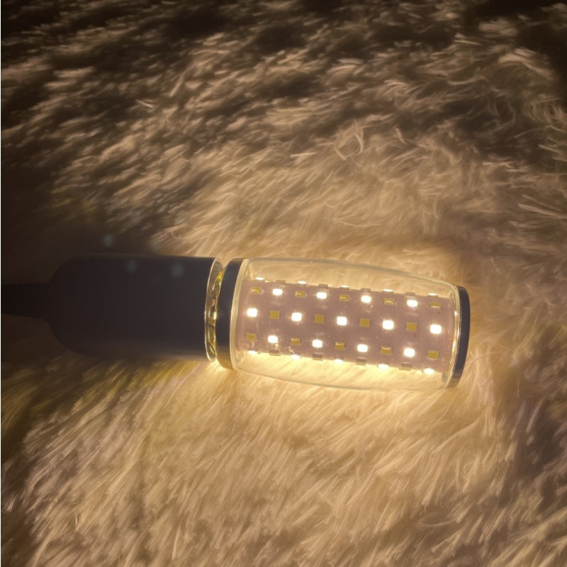 LED kukorica lámpa E1427, csavaros talpú E27/E14, állandó áram, 360° fényáram, otthoni világítás