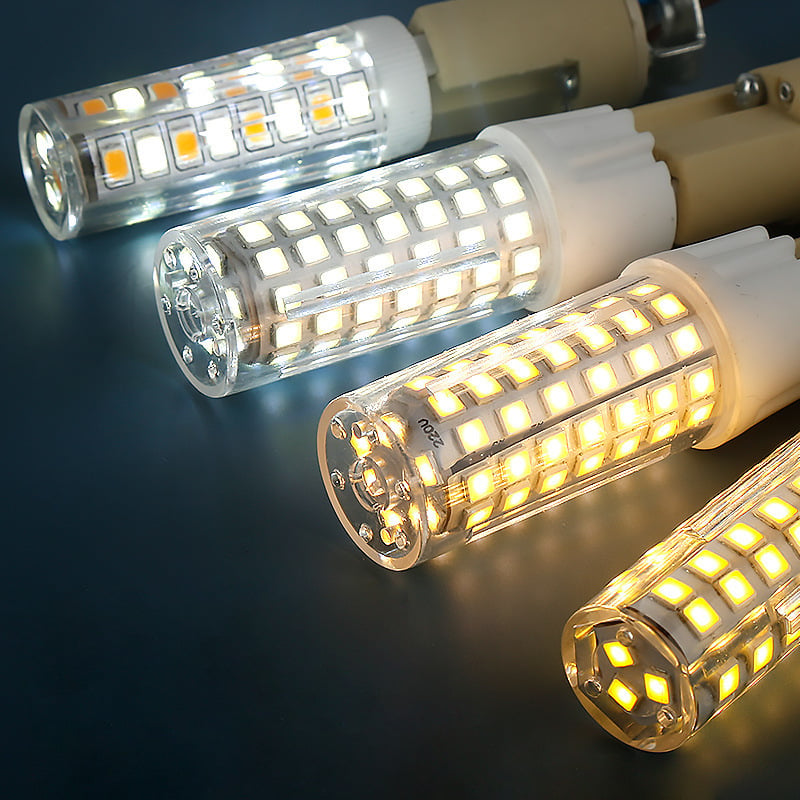 G9 LED izzó háromszínű LED-del, 220V, csillárokhoz és kristály lámpákhoz, dimmelhető, 88 LED gyöngy, 3000/4000/6000K