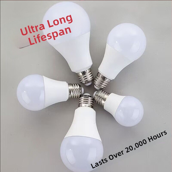 LED žiarovka E27 pre domácnosť, úsporná, ultra jasná, biela farba svetla, ochrana očí, obývacia izba, IP54 vodeodolná