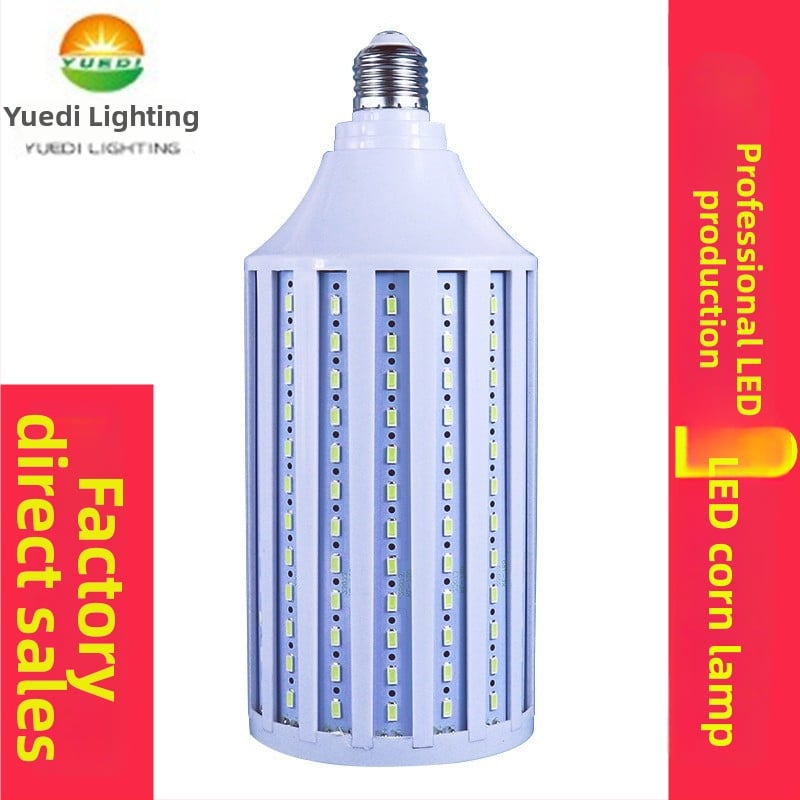 LED kukuričná lampa, 100W, E27 základ, energeticky úsporná, pre dielňu a verejné osvetlenie