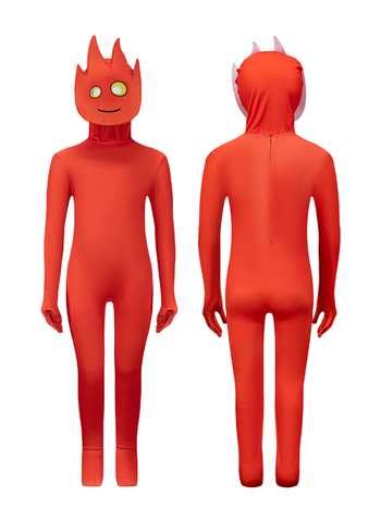 Unisex jednodielny cosplay kostým pre hranie hier a Halloween na javisku, pre deti do 17 rokov