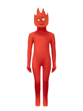 Unisex jednodielny cosplay kostým pre hranie hier a Halloween na javisku, pre deti do 17 rokov