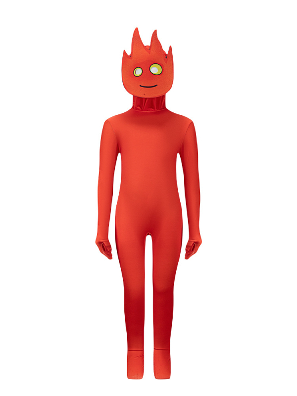 Unisex jednodielny cosplay kostým pre hranie hier a Halloween na javisku, pre deti do 17 rokov