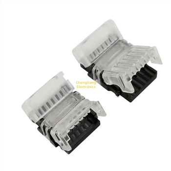 RGBWW RGBCCT LED pás s holou doskou bez spájania, konektor s cvaknutím, 6-pin, 12 mm