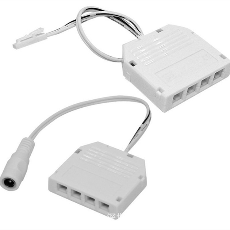 DuPont 2510 RGB LED διακλαδωτή κουτί για LED λωρίδες, συνδετήρας φωτισμού ντουλάπες