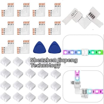 RGB LED pás s rýchlym konektorom – sada klipsových terminálov