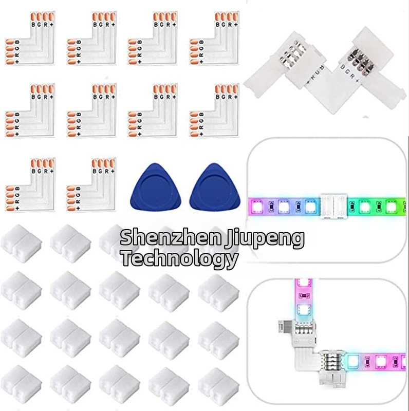 RGB LED pás s rýchlym konektorom – sada klipsových terminálov