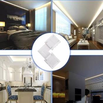 Σετ συνδετήρων LED RGB χωρίς συγκόλληση για λωρίδες LED